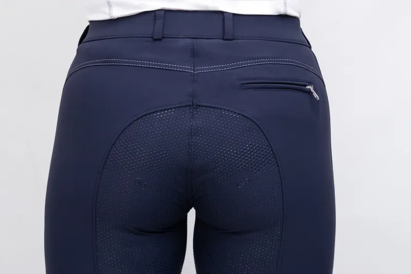 Coldstream Kilham Competition Breeches - Navy-2